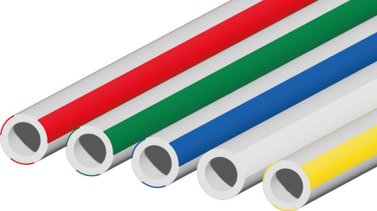 Mikrorohr 12/8mm in verschiedenen Farben, direkt erdverlegbar, UV beständig 