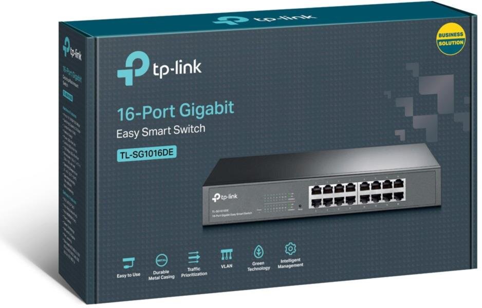 16-Port Gigabit Easy Smart Switch