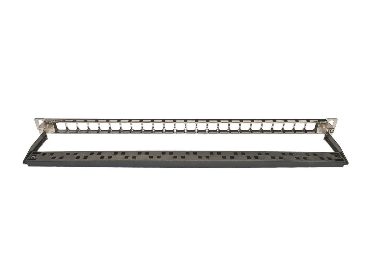 High Quality 24-Port Keystone Modul-Leerpanel, 19