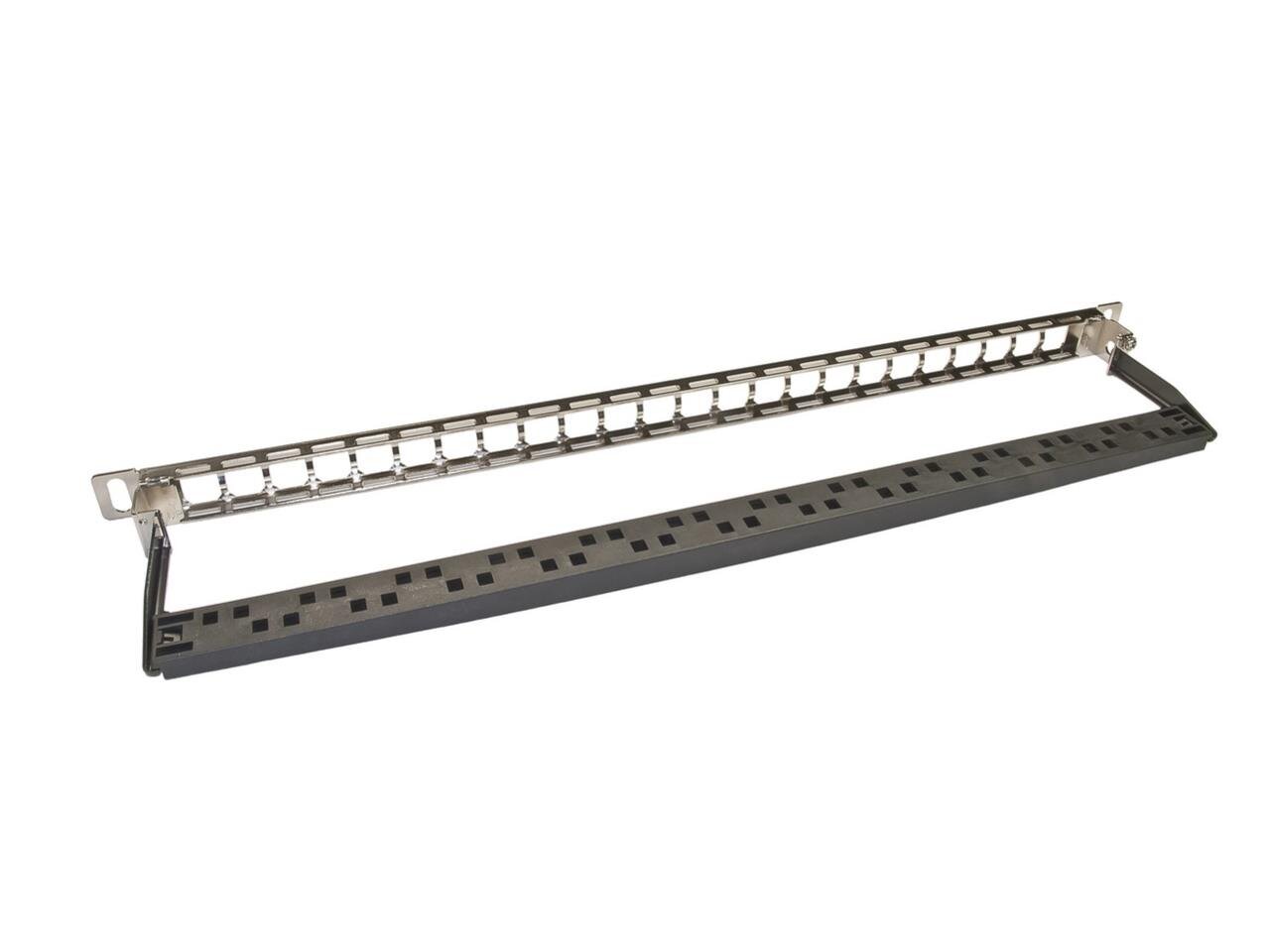 High Quality 24-Port Keystone Modul-Leerpanel, 19