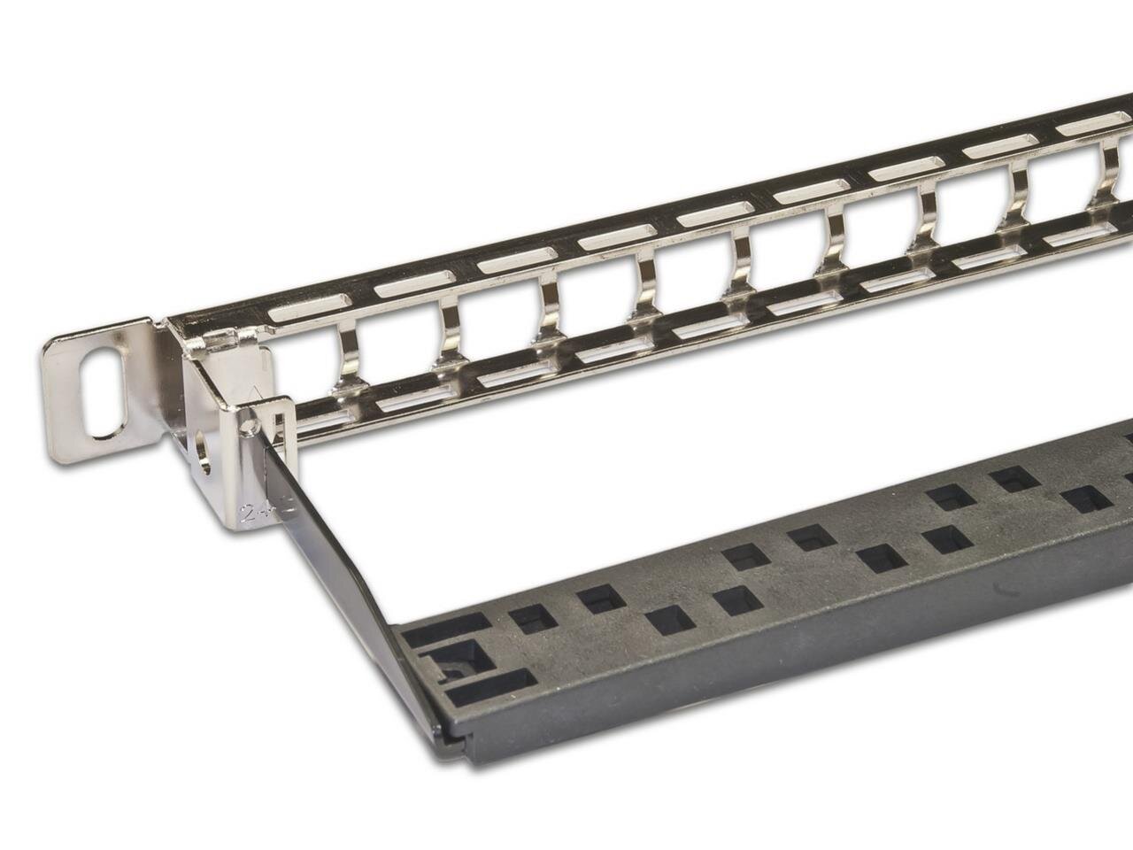 High Quality 24-Port Keystone Modul-Leerpanel, 19