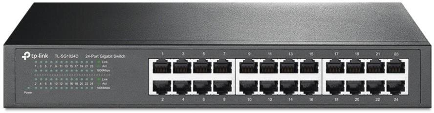 24-Port Gigabit Desktop/Rackmount-Switch