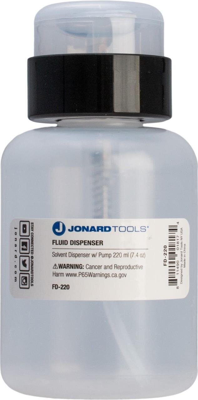 Flüssigkeitsspender für die Faserreinigung, 220ml