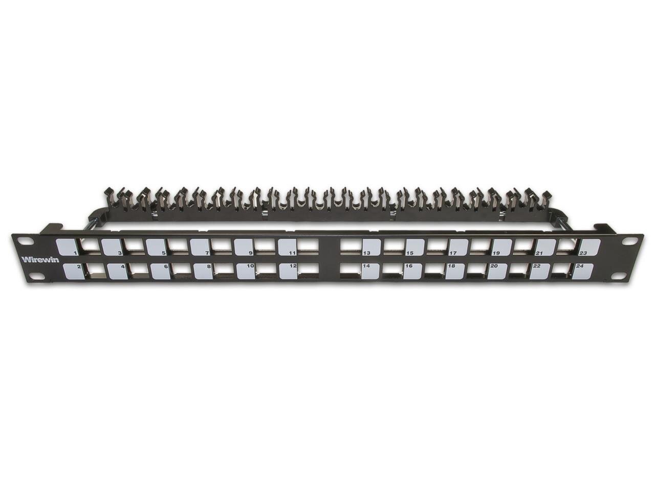 High Quality 24-Port Keystone Modul-Leerpanel, 19