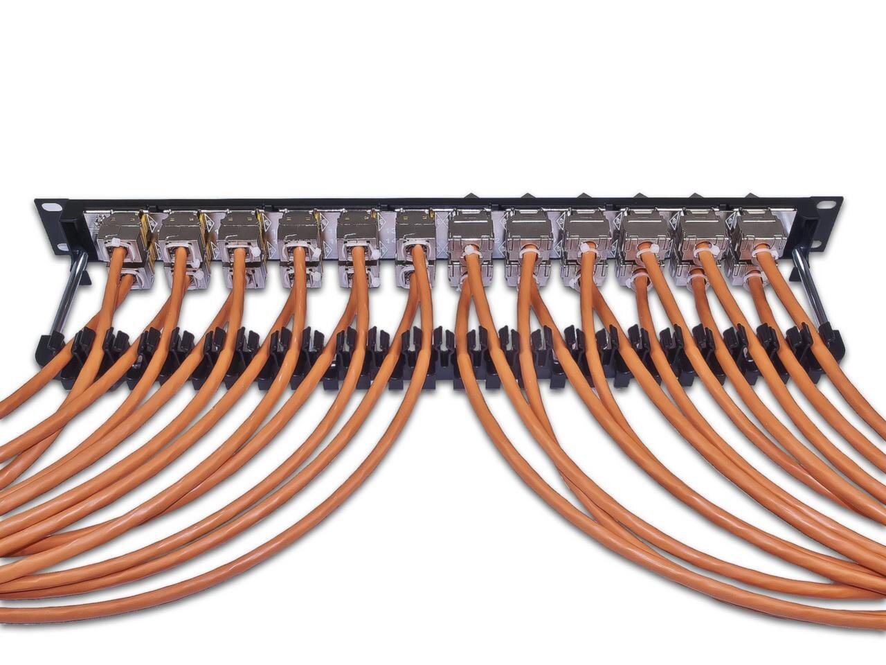 High Quality 24-Port Keystone Modul-Leerpanel, 19
