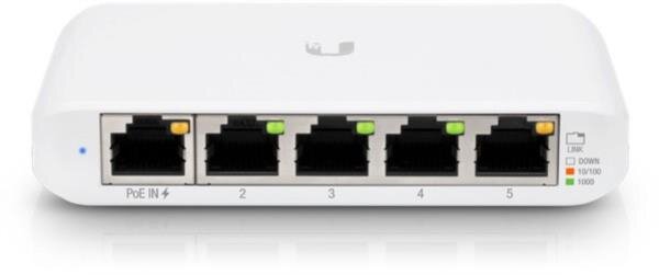 UniFi Kompakt Indoor 5-Port PoE Gigabit Switch mit 802.3af PWR Input, 3-er Pack