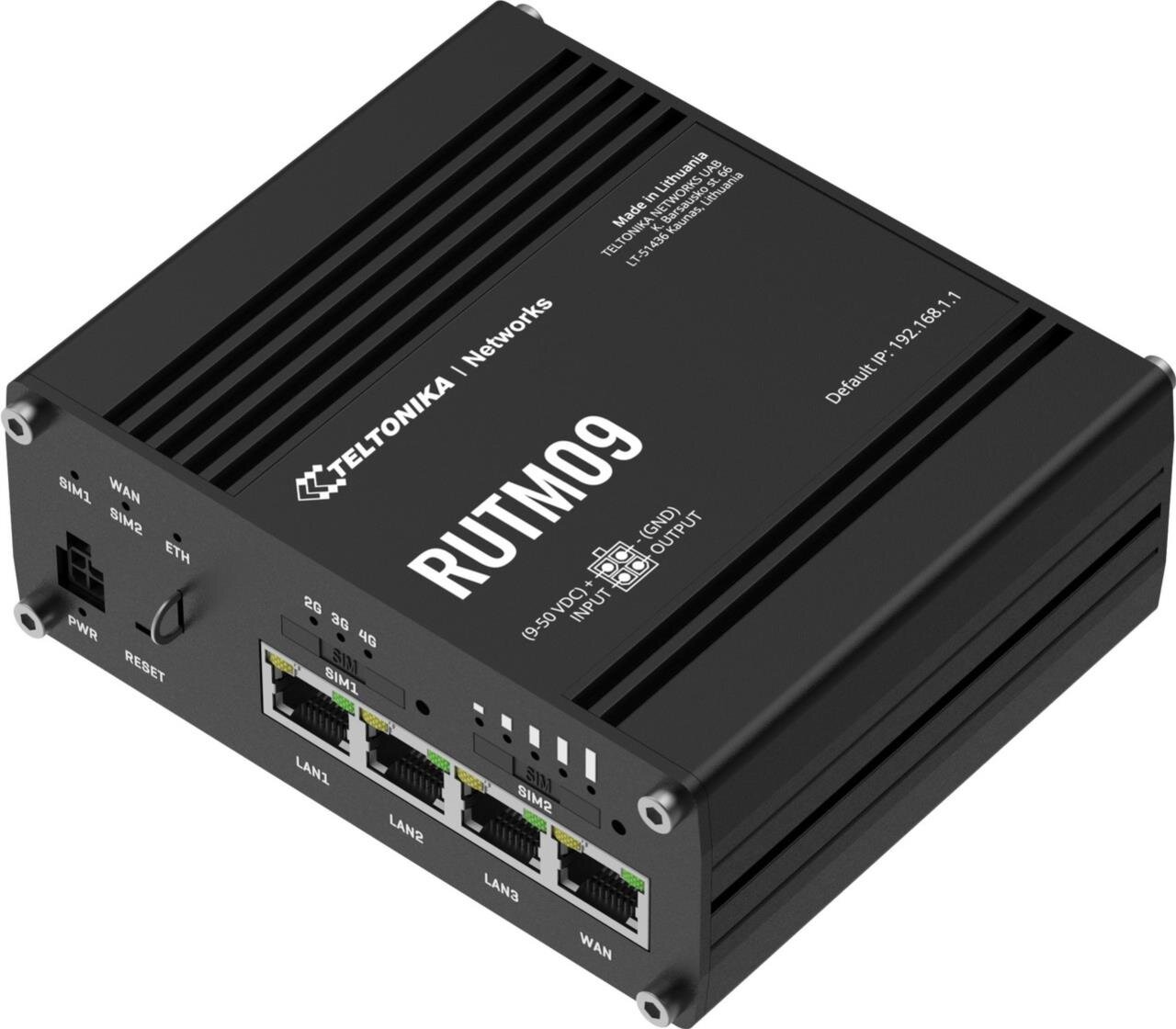 Industrie LTE/4G Router für professionelle Anwendungen, Digitale I/Os, USB 2.0 