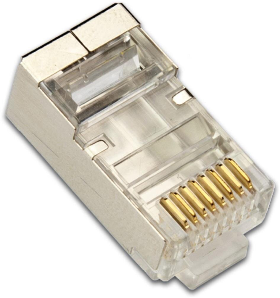 Modularstecker RJ45 (8-Pole / 8-Kontakte), geschirmt