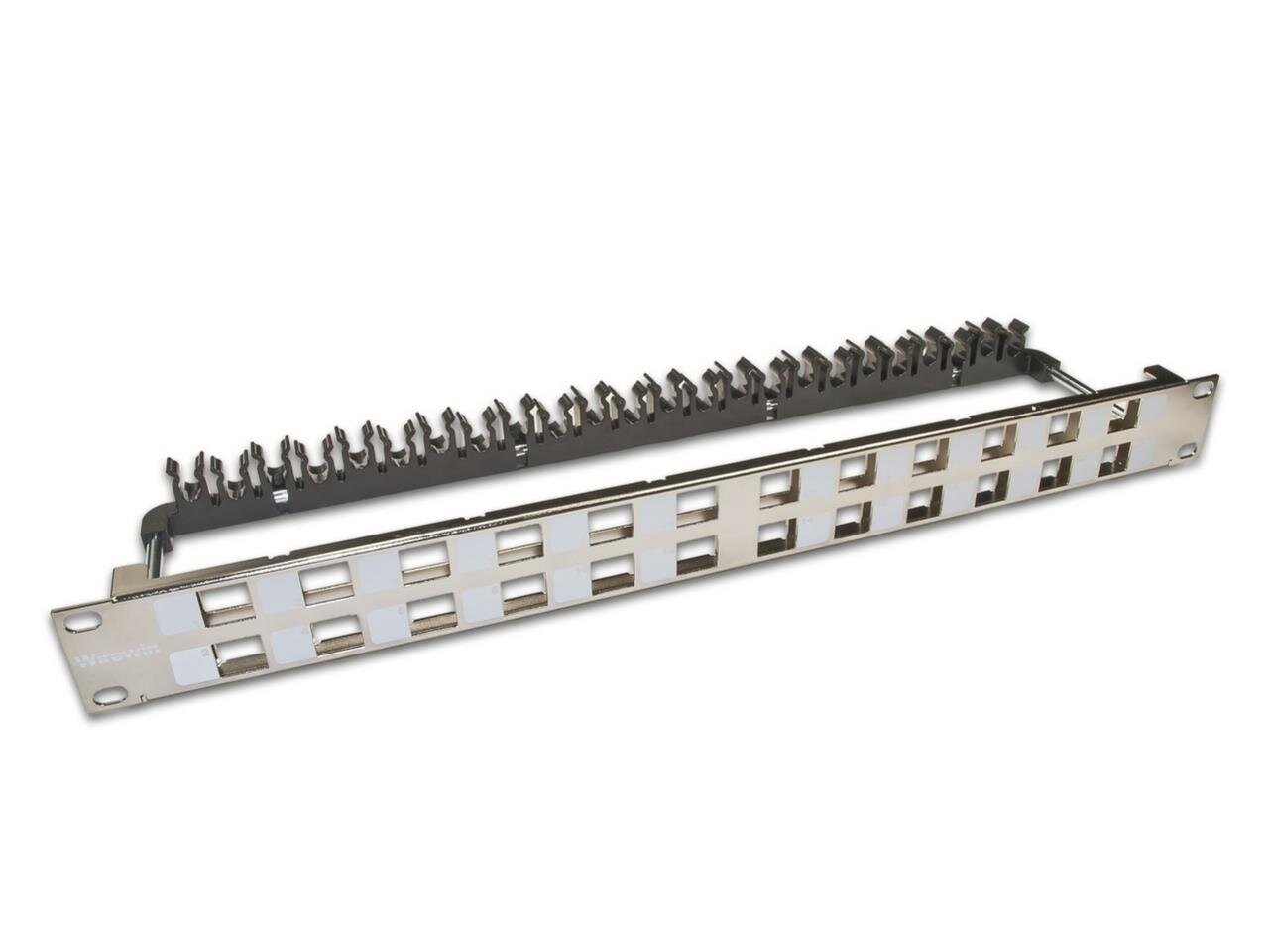 High Quality 24-Port Keystone Modul-Leerpanel, 19