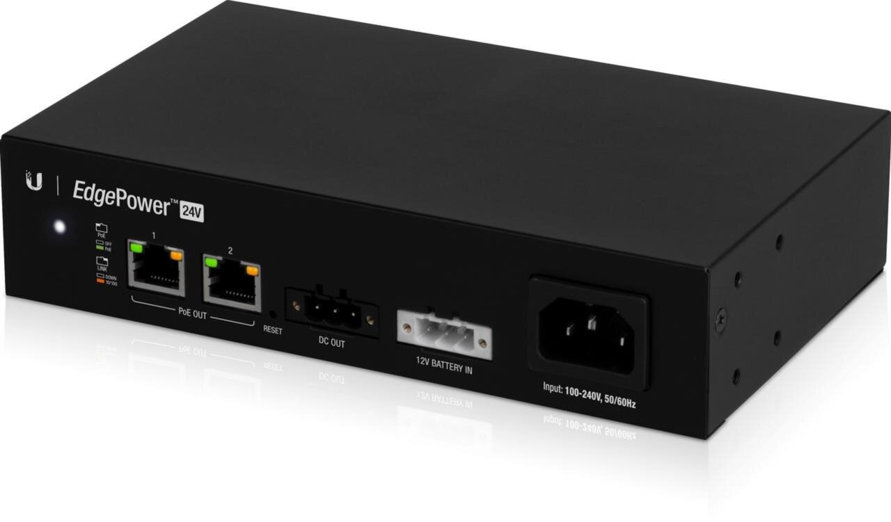 EdgePower 72W, Modular DC Netzteil mit UPS und PoE