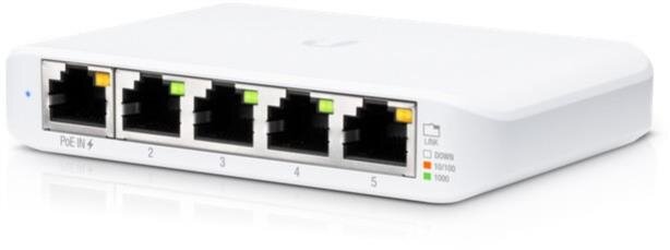 UniFi Kompakt Indoor 5-Port PoE Gigabit Switch mit 802.3af PWR Input, 5-er Pack