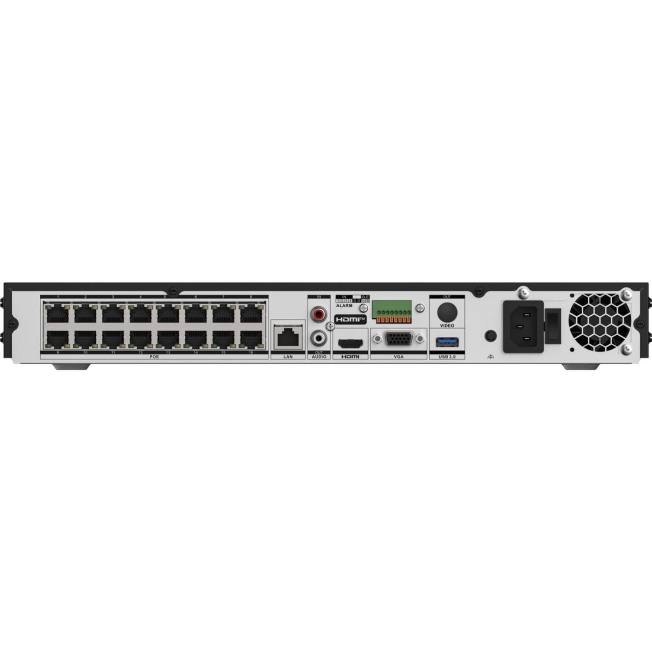 DS-7616NXI-I2/16P/VPro - NVR AcuSeek, 8K 256M Bandbreite, USB, Alarm, PoE