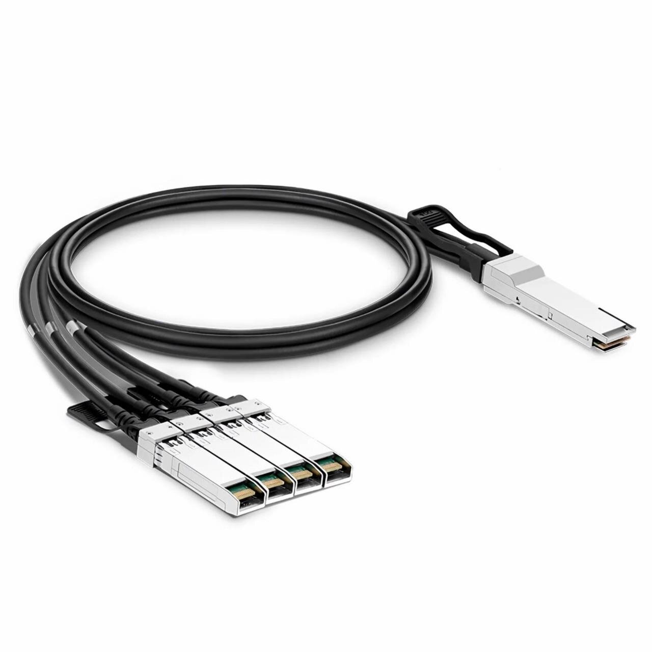 40G DAC Breakout cable, 1xQSFP+(40G) to 4xSFP+(10G), 1m