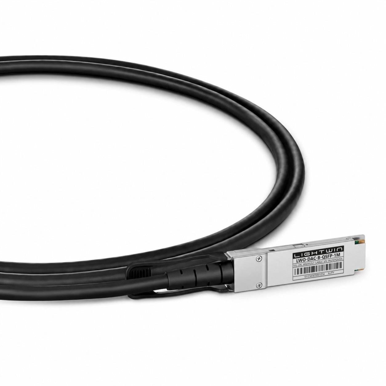 40G DAC Breakout cable, 1xQSFP+(40G) to 4xSFP+(10G), 1m