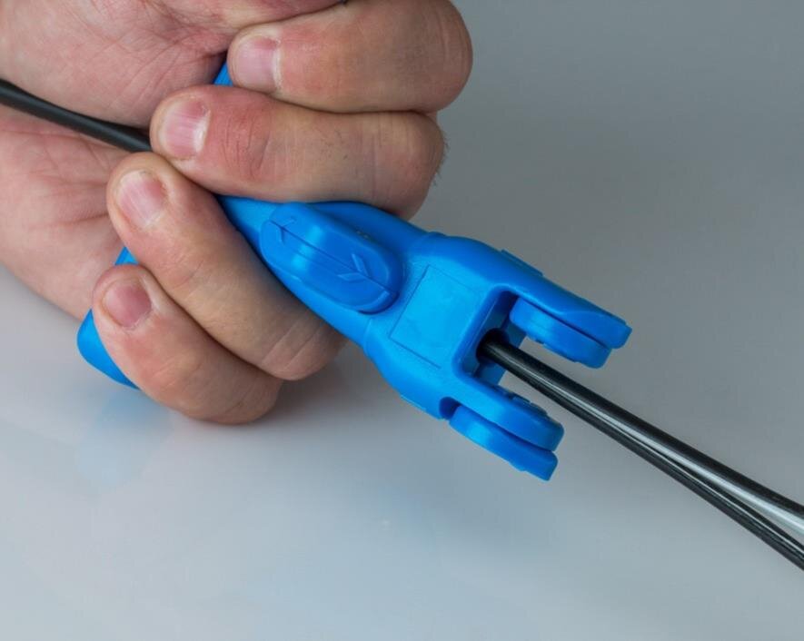 Glasfaser Dropkabel Abisolierwerkzeug