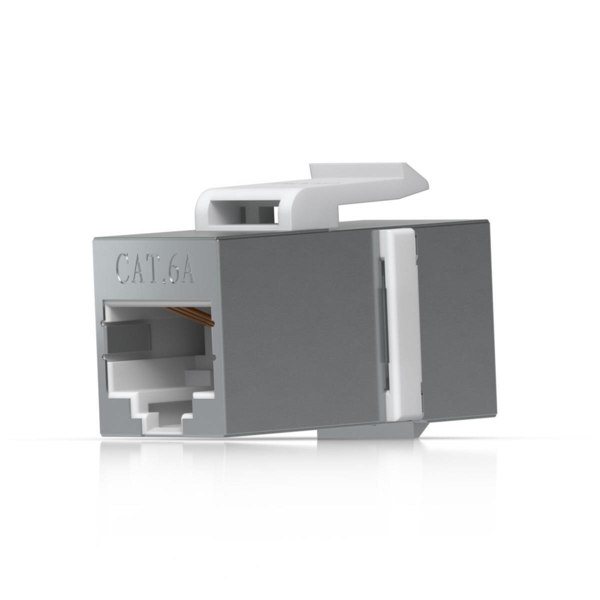 Ubiquiti KAT.6A Keystone Adapter - Buchse/Buchse, 12-Pack