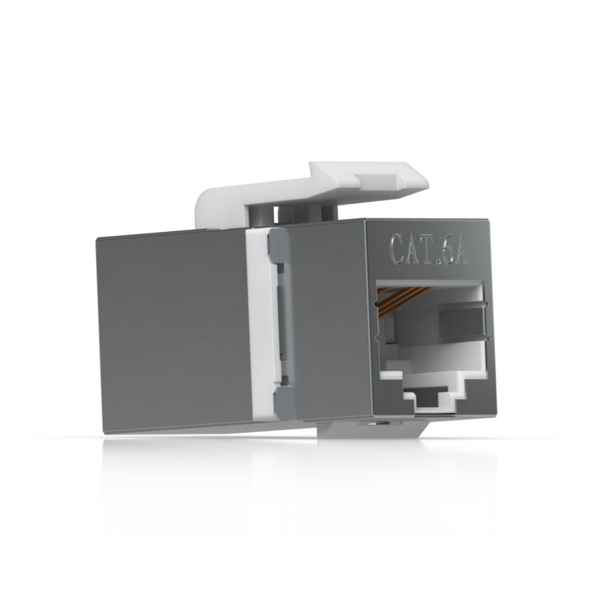Ubiquiti KAT.6A Keystone Adapter - Buchse/Buchse, 12-Pack