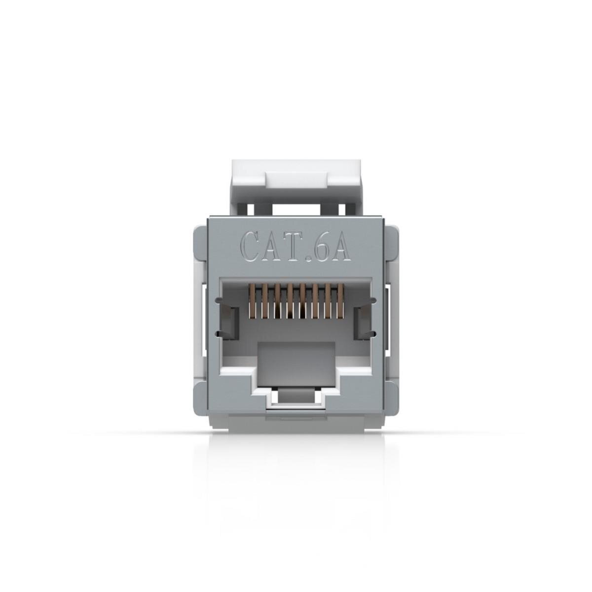 Ubiquiti KAT.6A Keystone Adapter - Buchse/Buchse, 12-Pack
