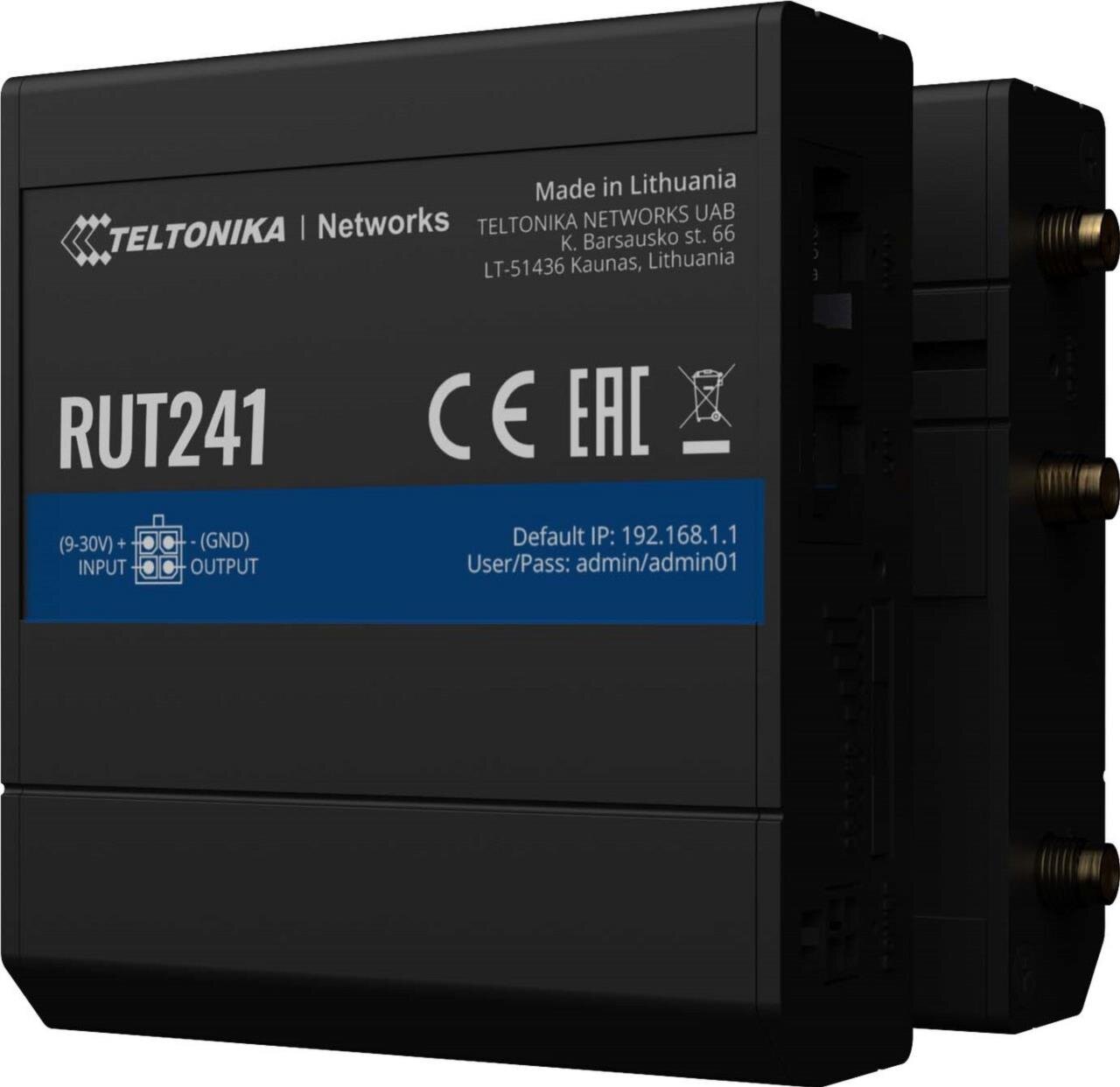 Industrie kompakter 4G/LTE & WLAN Router, mit Ethernet & I/O 