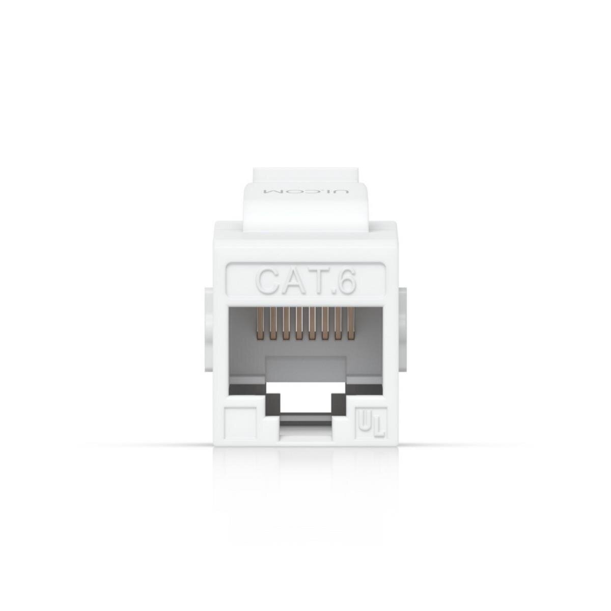 Ubiquiti KAT.6 Keystone Adapter - Buchse/Buchse, 12-Pack