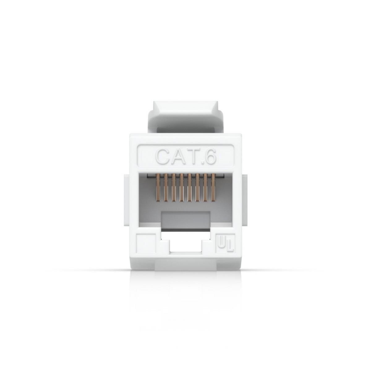 Ubiquiti KAT.6 Keystone Adapter - Buchse/Buchse, 12-Pack