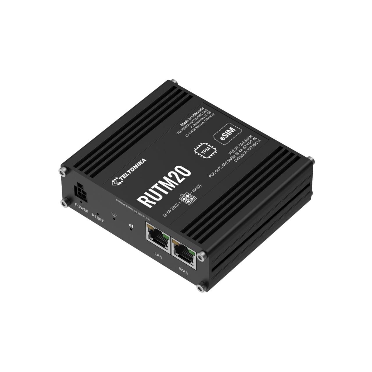 RUTM20 - Industrie 5G/LTE kompakter Router für professionelle Anwendungen