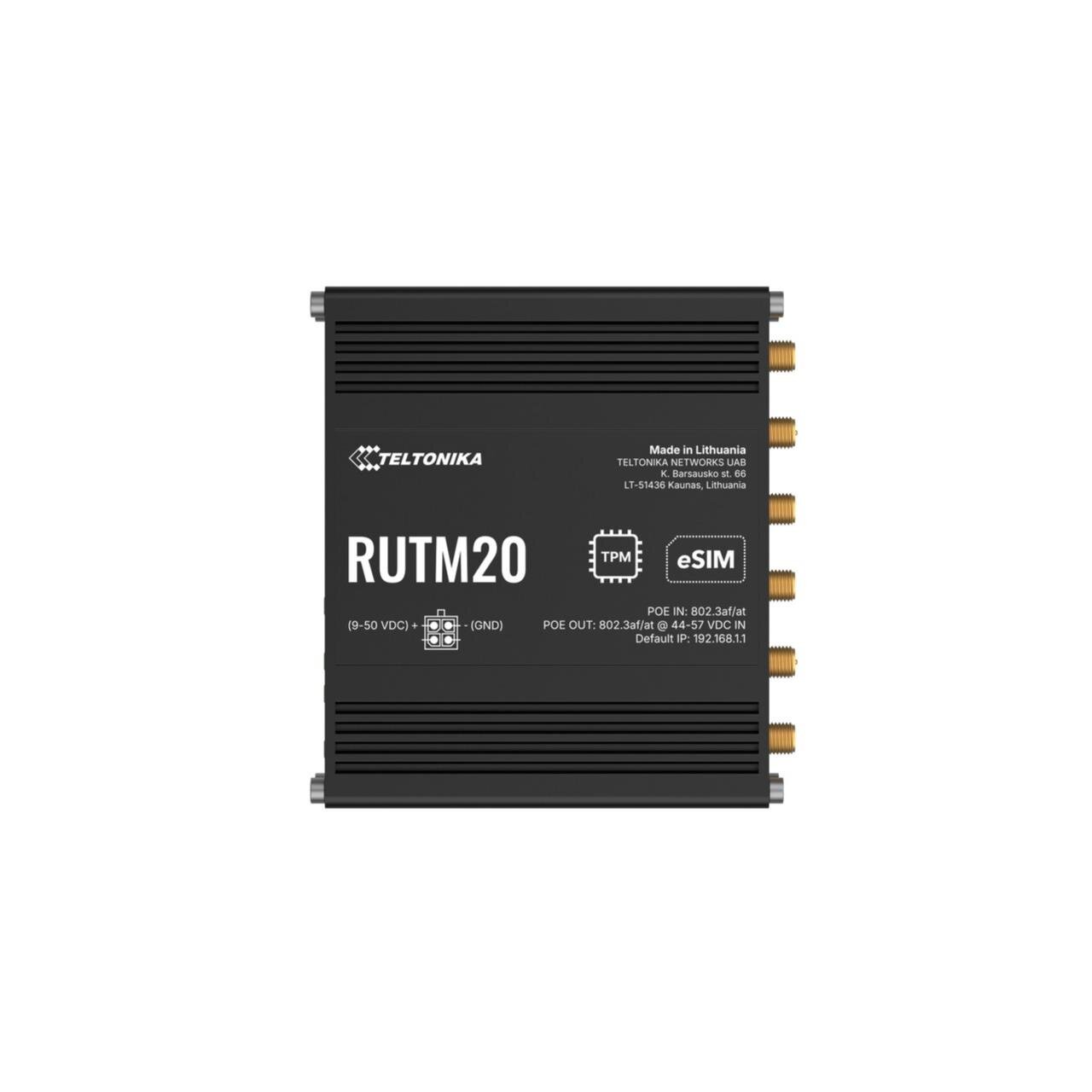 RUTM20 - Industrie 5G/LTE kompakter Router für professionelle Anwendungen