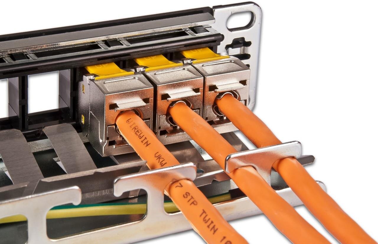 Wirewin KAT6A 10 Gigabit Ethernet Keystone Modul, geschirmt