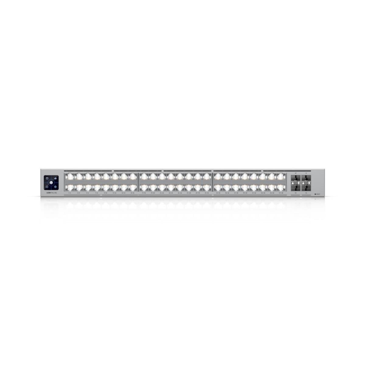 UniFi Pro XG 48 Port 10/2.5 Gbit Switch, Layer3 Etherlighting™