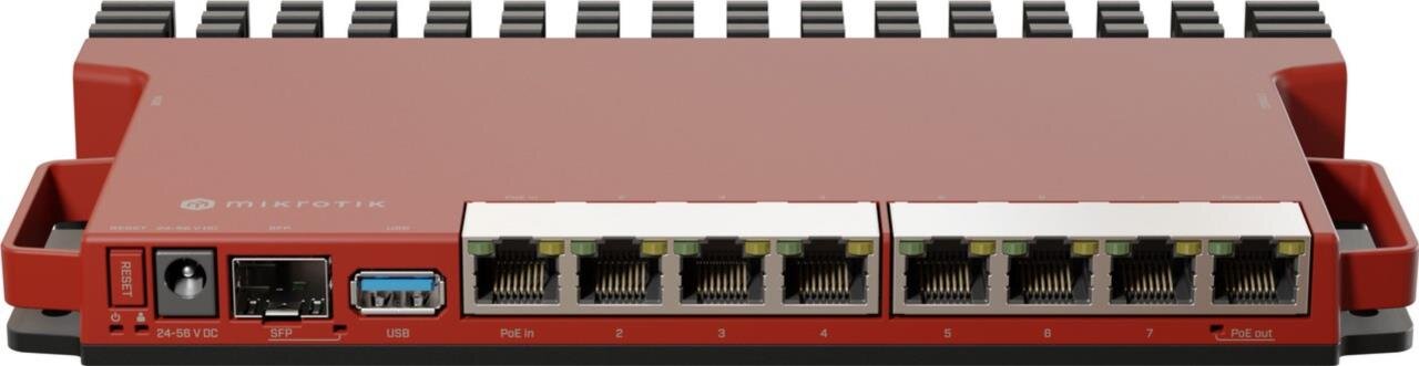 L009UiGS-RM Router, 8x 1 Gbit, 2,5 Gbit SFP, 1 HE / Desktop Case
