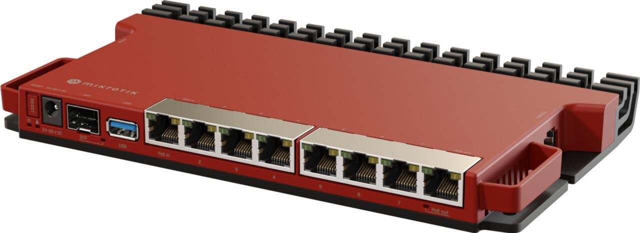 L009UiGS-RM Router, 8x 1 Gbit, 2,5 Gbit SFP, 1 HE / Desktop Case