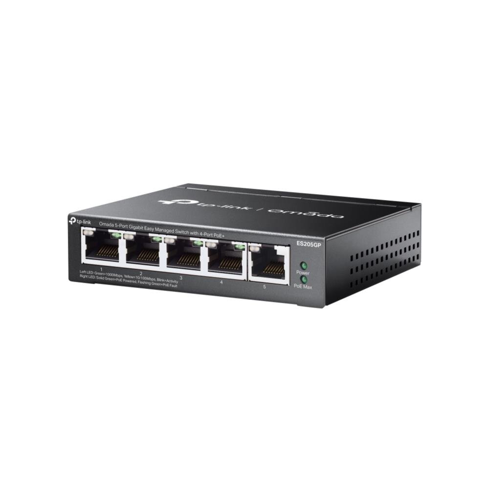 Omada 5-Port Gigabit Easy Managed Switch mit 4-Port PoE+