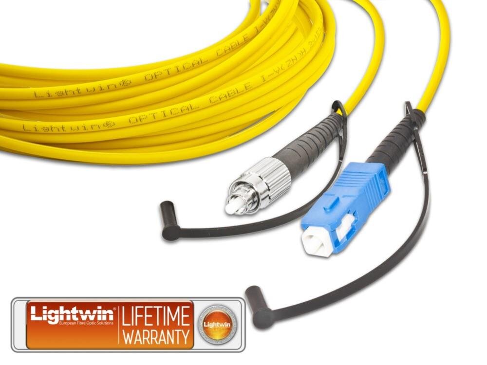 High Quality Simplex LWL Patchkabel, SM, FC - SC