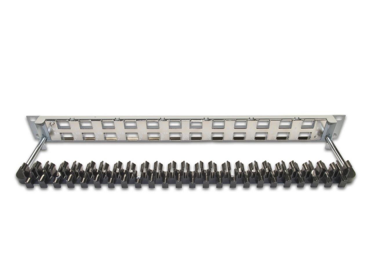 High Quality 24-Port Keystone Modul-Leerpanel, 19