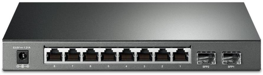 JetStream™ 8-Port Gigabit Smart PoE+ Switch mit 2 SFP Slots