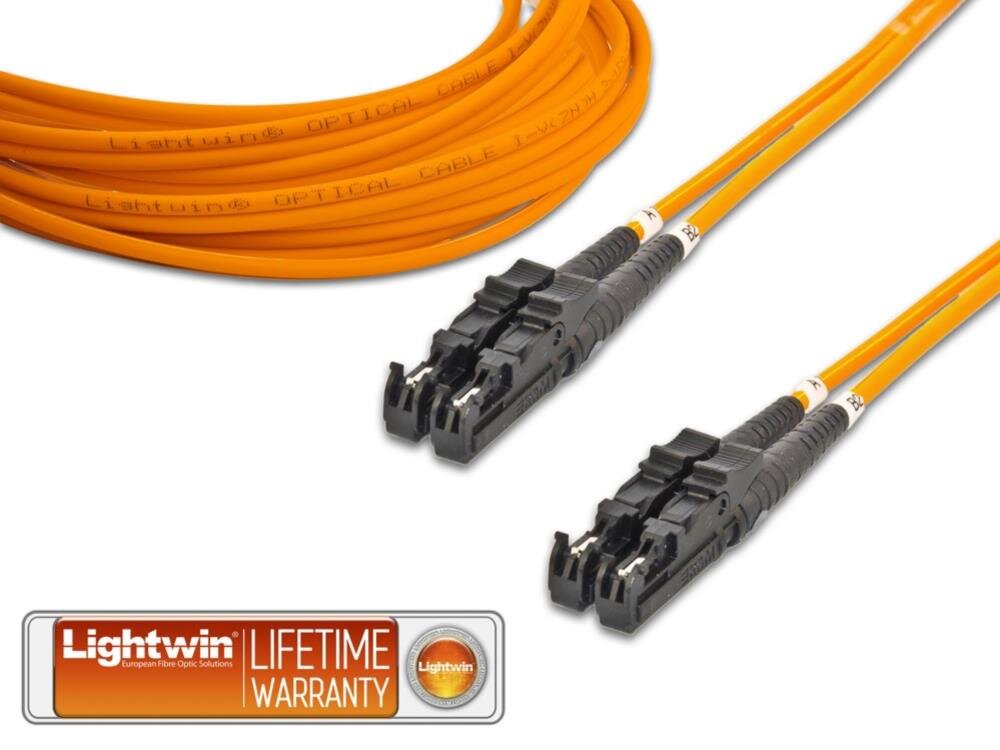 High Quality Duplex LWL Patchkabel, MM, E2000 - E2000