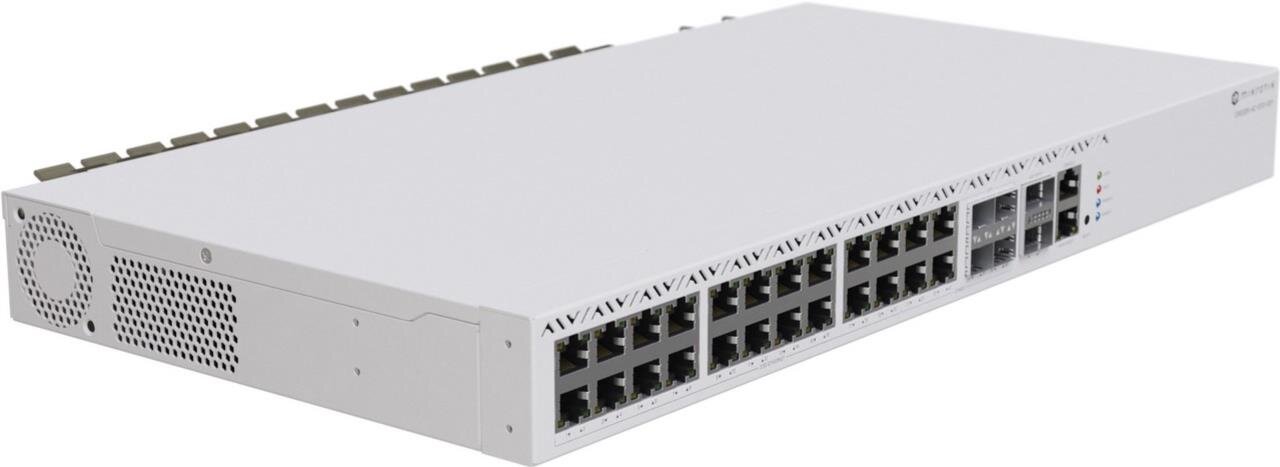 CRS326-4C+20G+2Q+R - Top-of-the-Line Switch, 20x 2.5Gbit, 4x SFP+ Combo, 2xQSFP+