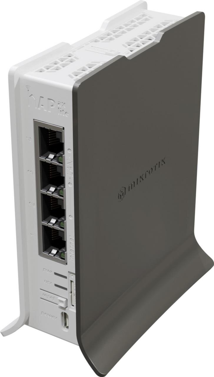hAP ax lite LTE6, 800 MHz CPU, 256MB Ram, 4x Gbit LAN, 2.4 GHz 802.11 b/g/n/ax