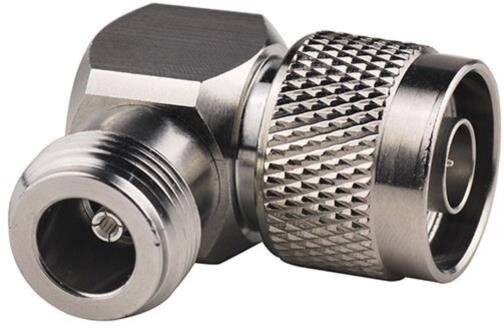 Adapter N-Stecker an N-Buchse 90° gewinkelt