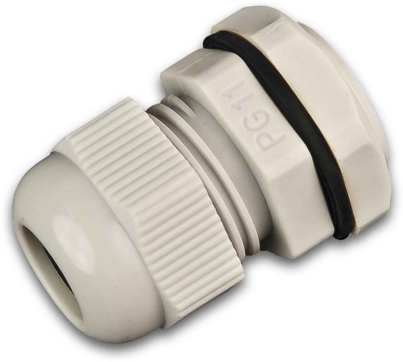 PG11 PVC Verschraubung inkl. Gegenmutter