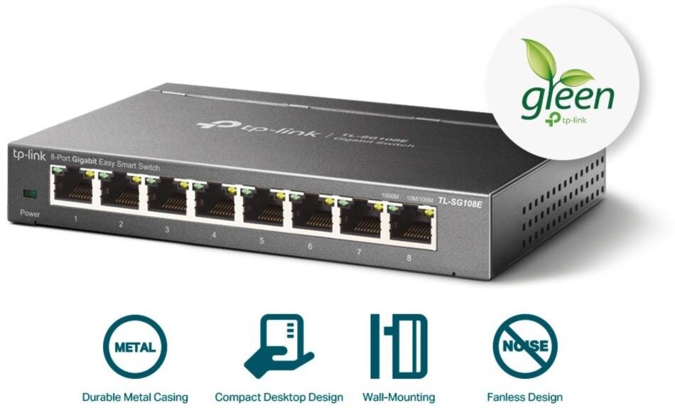 8-Port Gigabit Easy Smart Switch