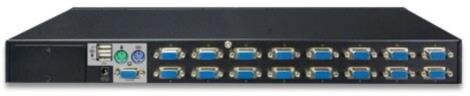 16-Port Combo KVM Switch