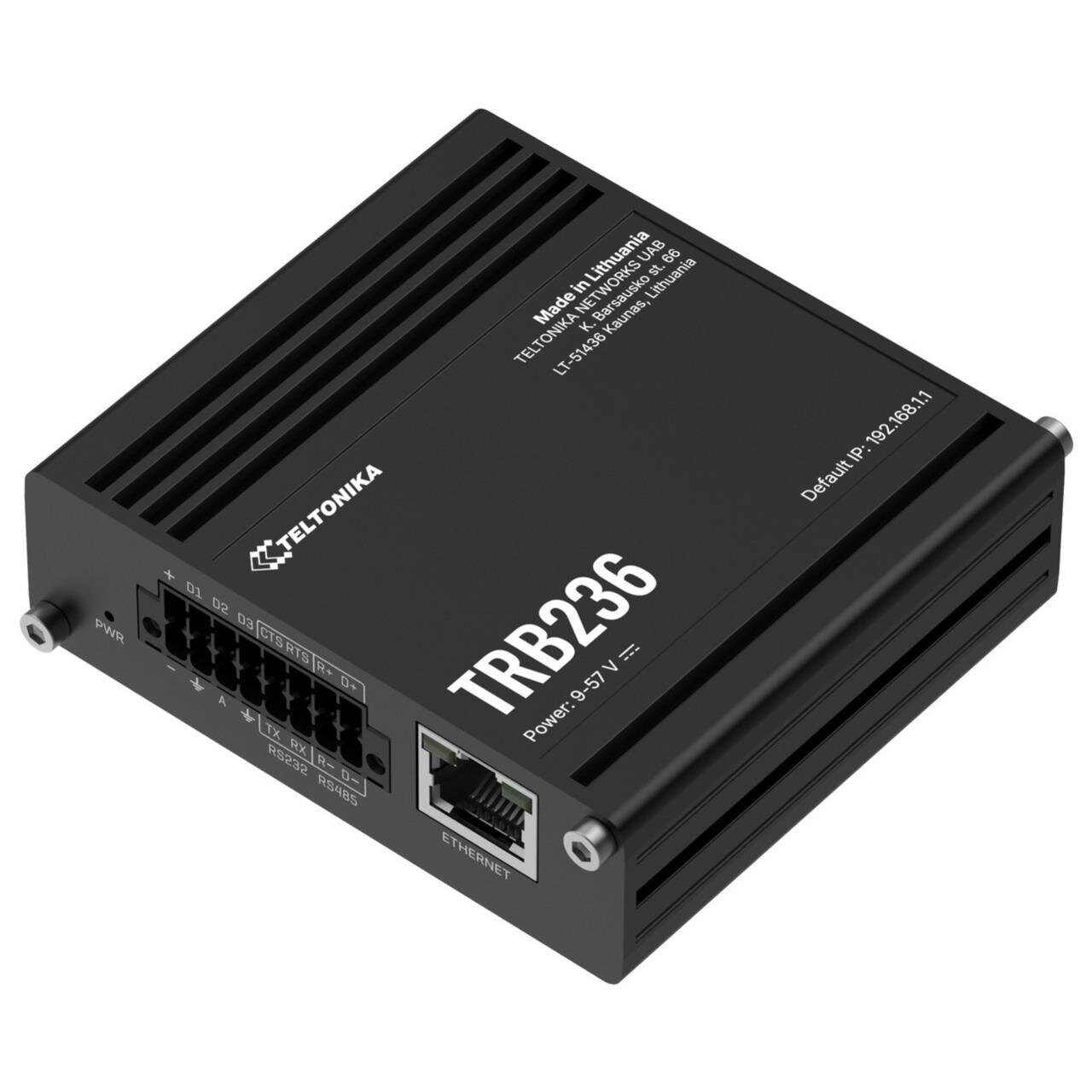 TRB236 - Industrial IoT LTE 450 IoT Gateway, LTE CAT.4 / 3G, Dual-SIM
