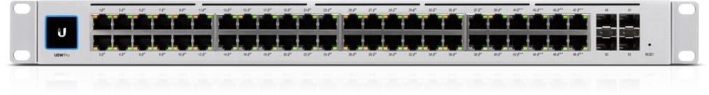 UniFi USW Pro PoE 802.3at/bt 48-Port Gigabit Switch mit Layer3 Features, SFP+