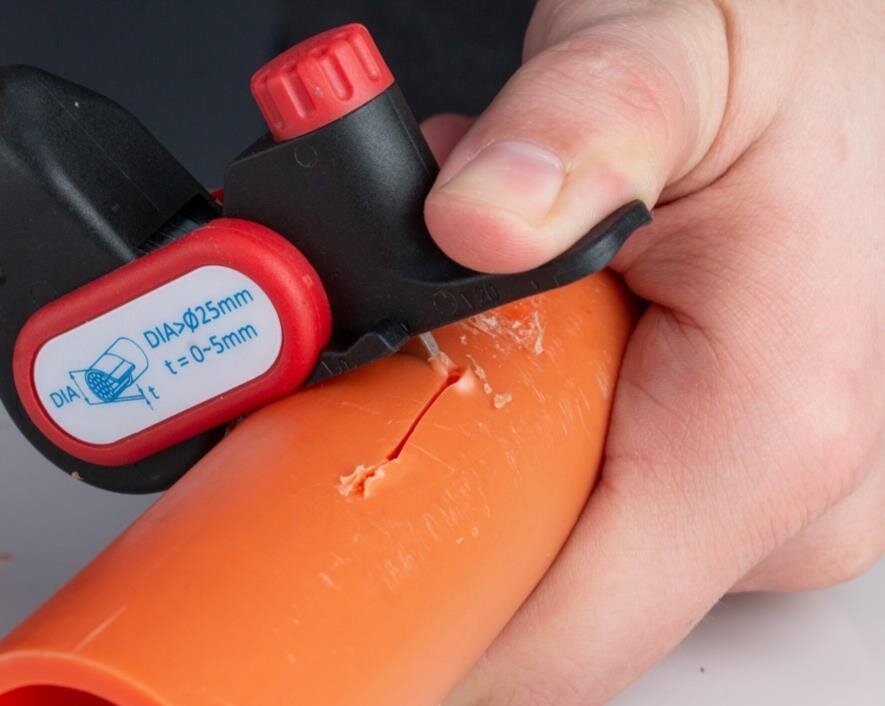 Ratschen Kanal und Kabelschneider