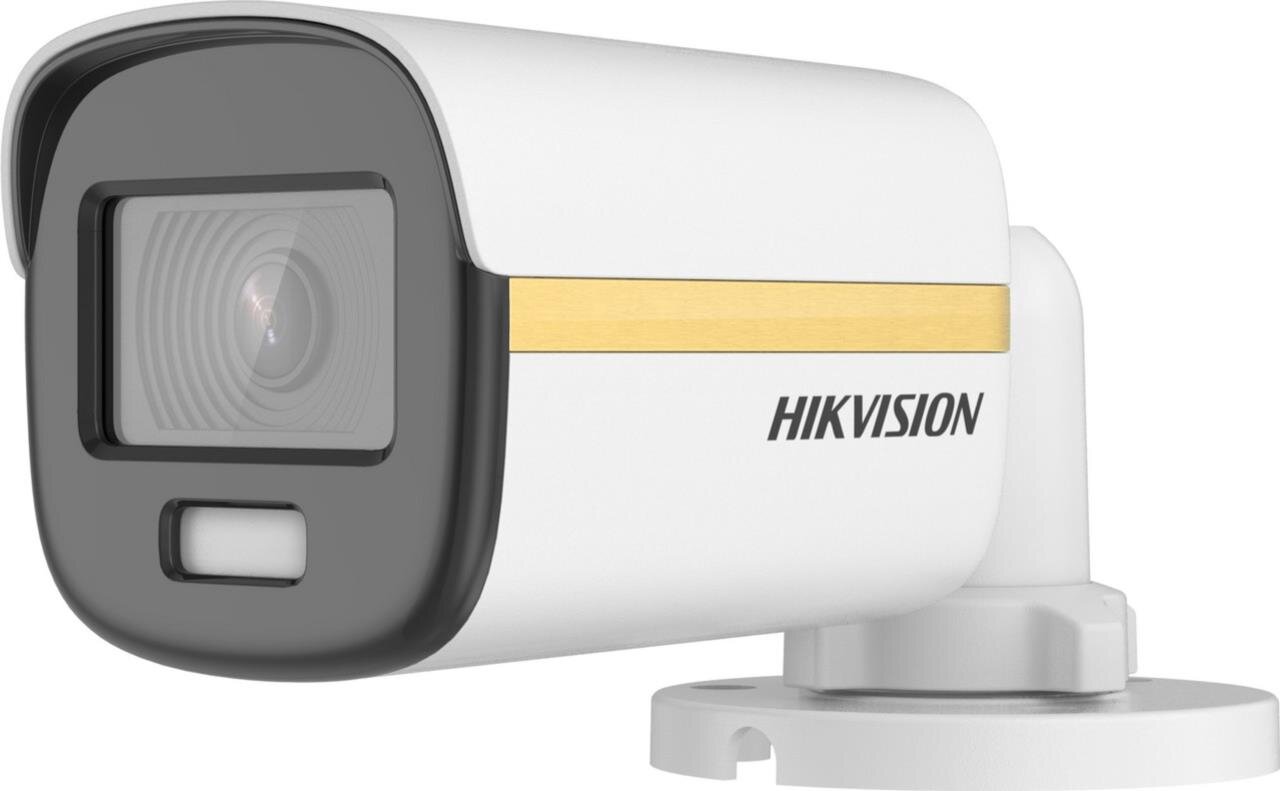 DS-2CE10UF3T-E - 8MP (4K) Analog fixed ColorVu mini Bullet Kamera, IP67, PoC.at