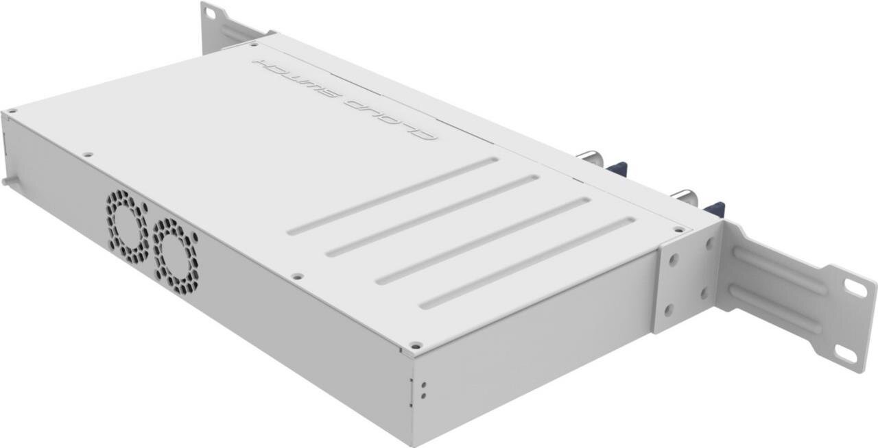 Cloud Router Switch, 4x 100GB QSFP28, PoE in, 2 redundante Netzteile