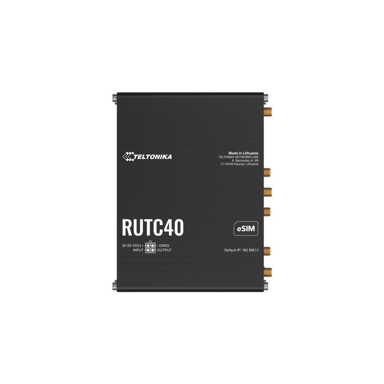 RUTC40 - Global 4G CAT 4 Edge Router, Wi-Fi 6