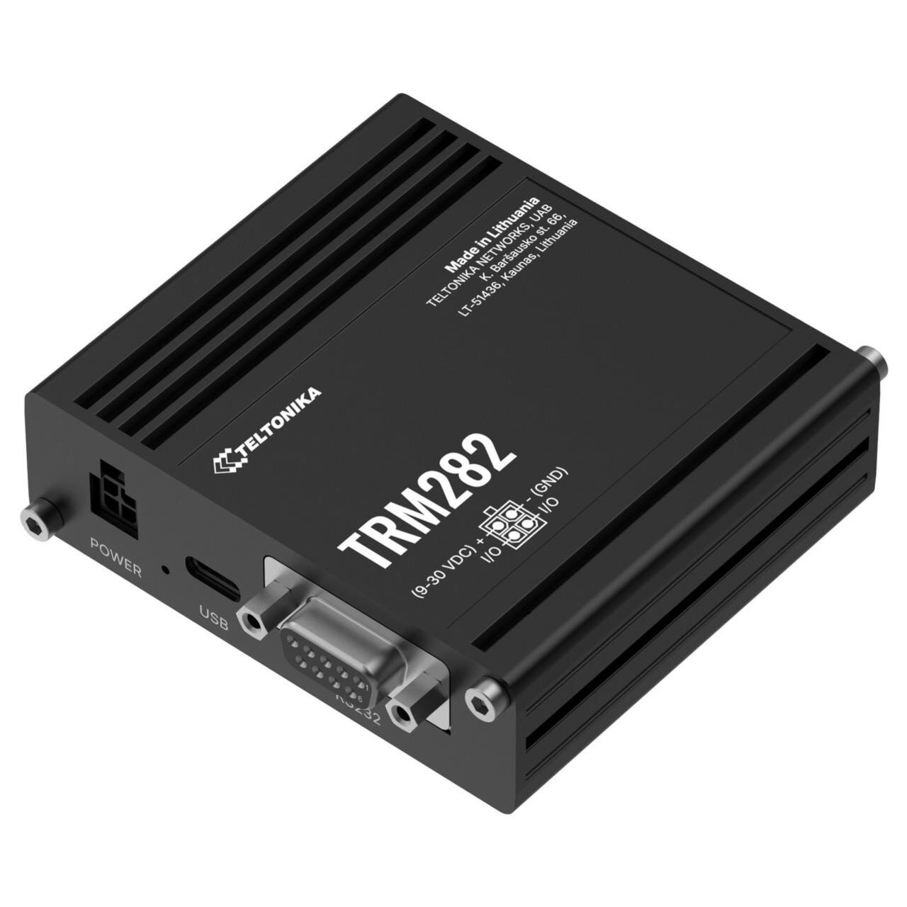 TRM282 - Global 4G Modem, LTE CAT.4, USB, RS-232, GPS, Digital I/O
