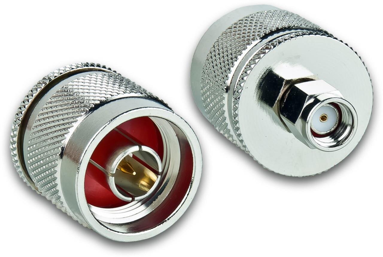 Adapter Reverse SMA Stecker an N-Stecker